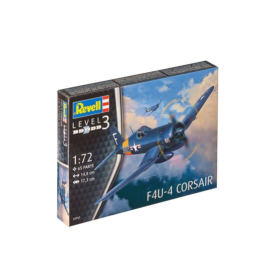 Revell F4U-4 Corsair Model Kit 1:72 image number 1