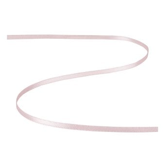 Light Pink Double-Faced Satin Ribbon 3mm x 5m image number 2