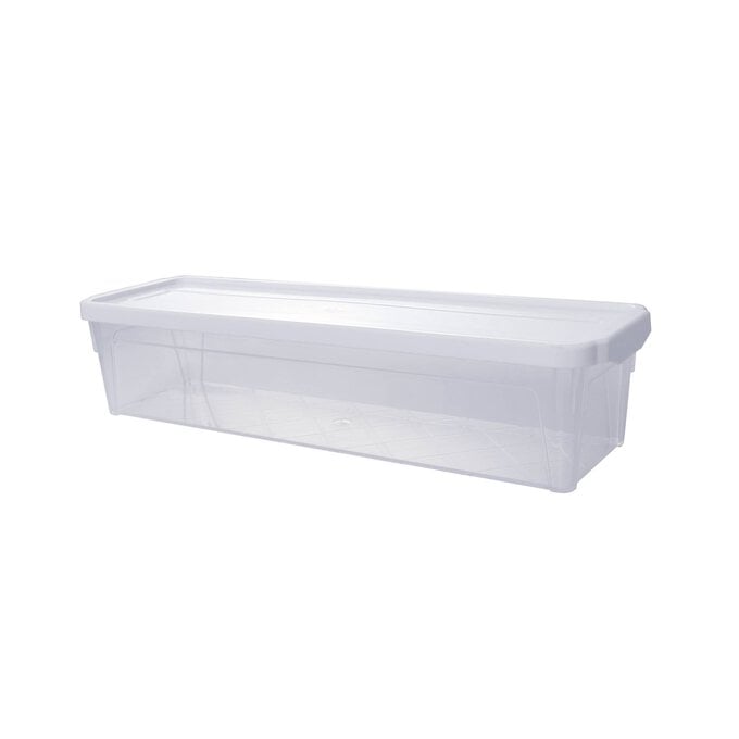 Whitefurze White Spacemaster Extra 1.9 Litre Storage Box  image number 1