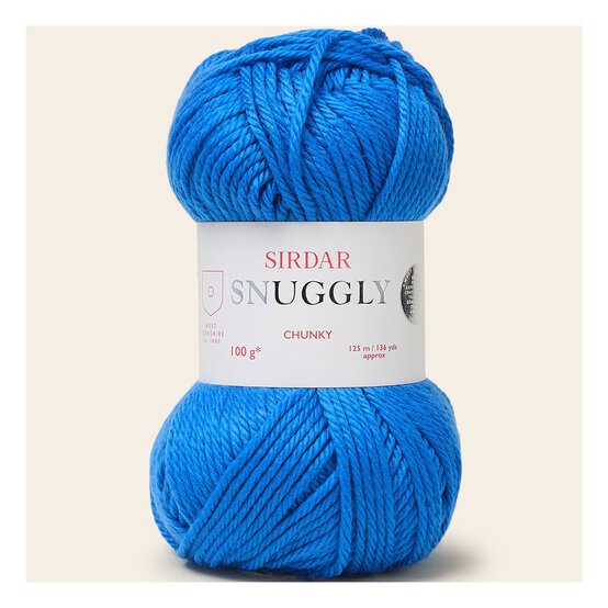 Sirdar Soldier Blue Snuggly Chunky 100g image number 1