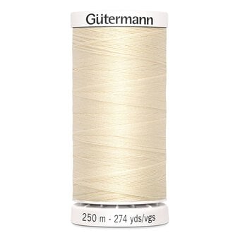 Gutermann Cream Sew All Thread 250m (414)