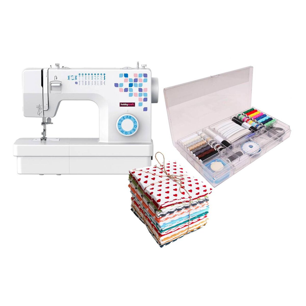 hobbycraft sewing machine bolsa