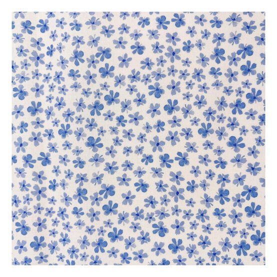 Bluebell Hollow Floral Scatter Cotton Fabric by the Metre image number 2