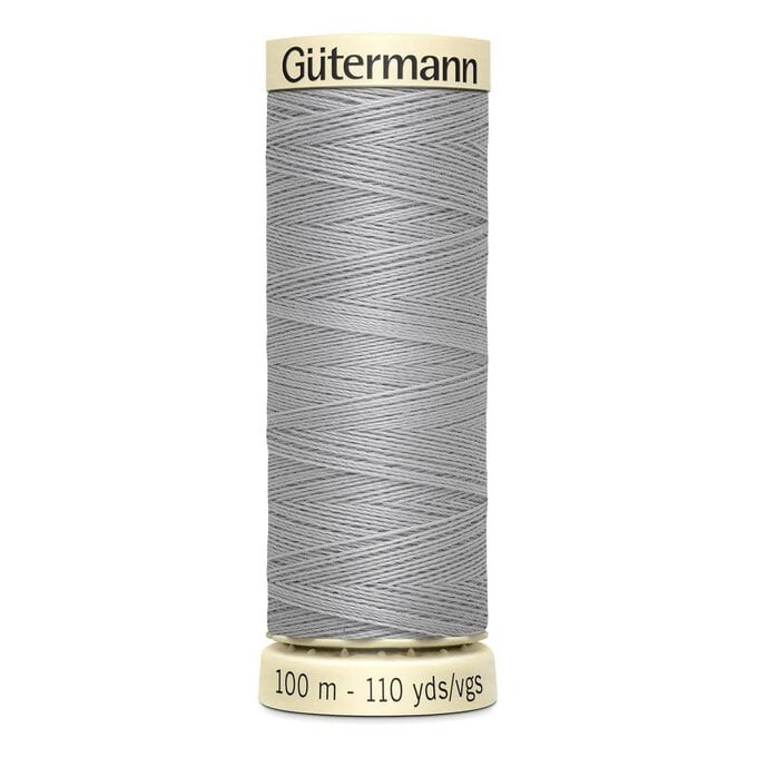 Gutermann Grey Sew All Thread 100m (38) image number 1
