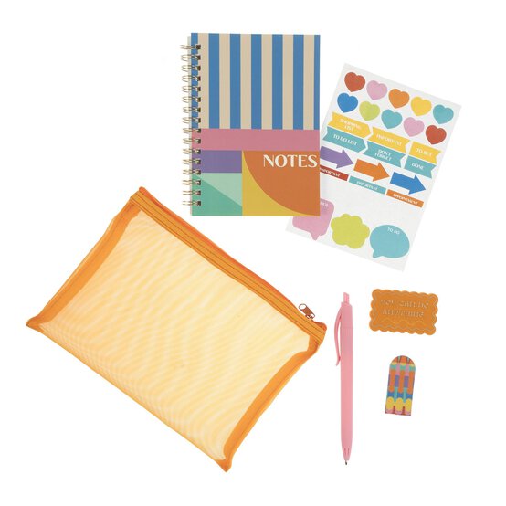 Bright Pencil Case Stationery Set 6 Pieces image number 1