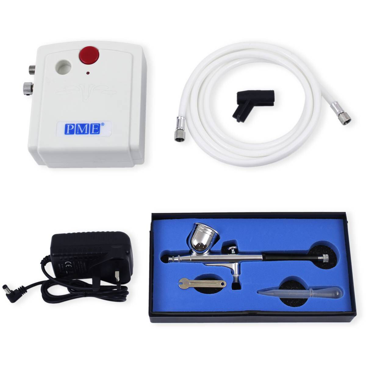 Hobby Cake Decorating Craft Airbrush Kit Black GENI Single-Action Cordless Airbrush Rechargeable Mini Air Compressor for Makeup 