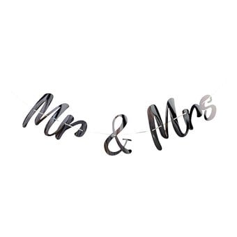 Silver Mr and Mrs Bunting 2m