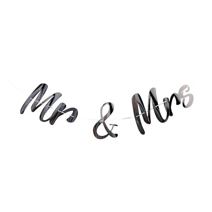 Silver Mr and Mrs Bunting 2m image number 1