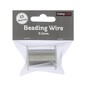 Silver Beading Wire 15m image number 1