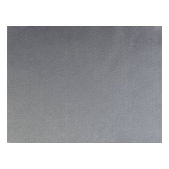 Light Grey Polyester Felt Sheet A4