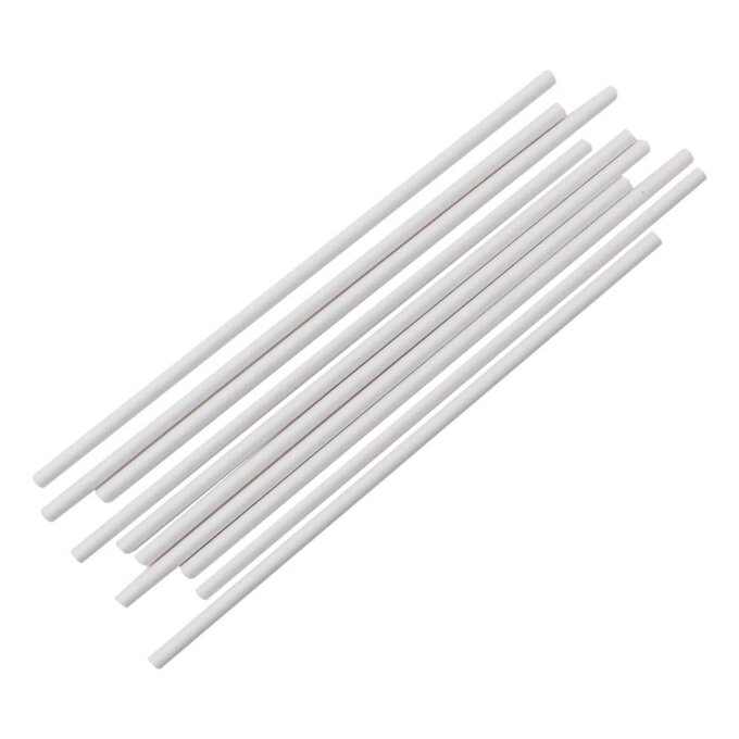 White Lollipop Sticks 15cm 35 Pack image number 1