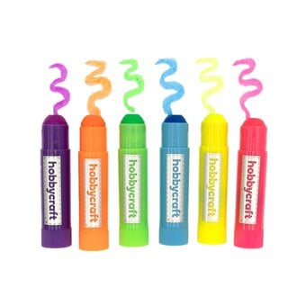 Neon Paint Sticks 6 Pack