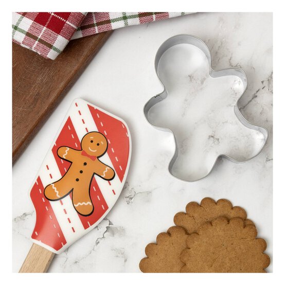 Christmas Gingerbread Baking Set 2 Pieces image number 1