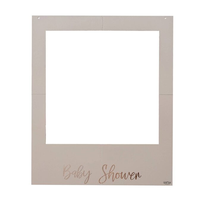 Ginger Ray Customisable Baby Shower Photo Booth Frame image number 1