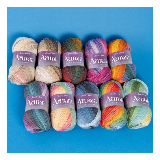 James C Brett Summer Days Aurora DK Yarn 100g  image number 4