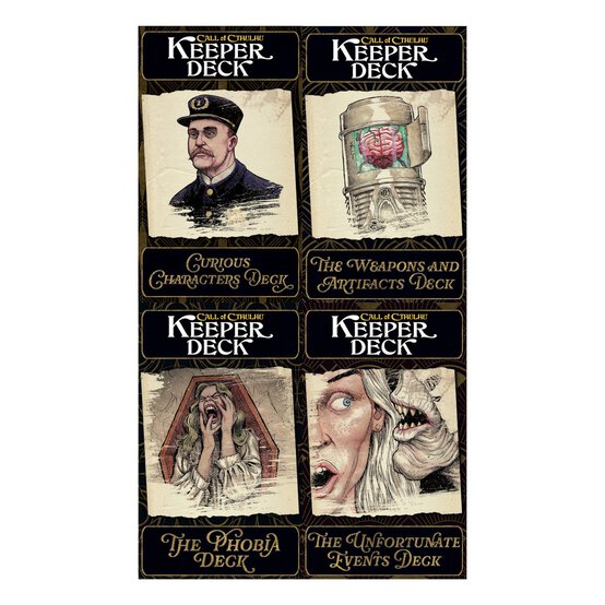 Call of Cthulhu Keeper Decks 2nd Edition image number 1