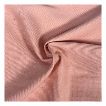 Pink Drill Fabric by the Metre