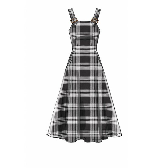 McCall&rsquo;s Dress and Jumpsuit Sewing Pattern M7626 (4-12) image number 4