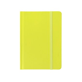 Green Lined Notebook A6 
