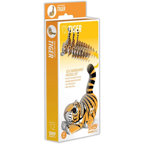 Eugy 3D Tiger Model image number 3