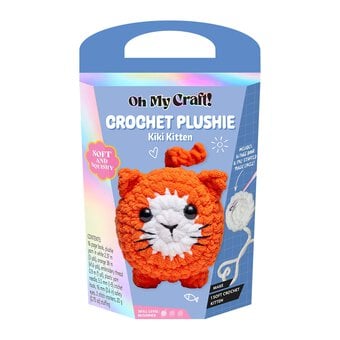 Oh My Craft Kiki Kitten Crochet Plushie Kit