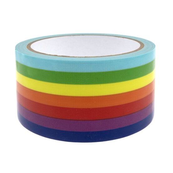 Rainbow Duct Tape 48mm x 10m image number 3