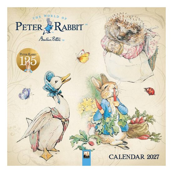 Peter Rabbit Wall Calendar 2027 image number 1