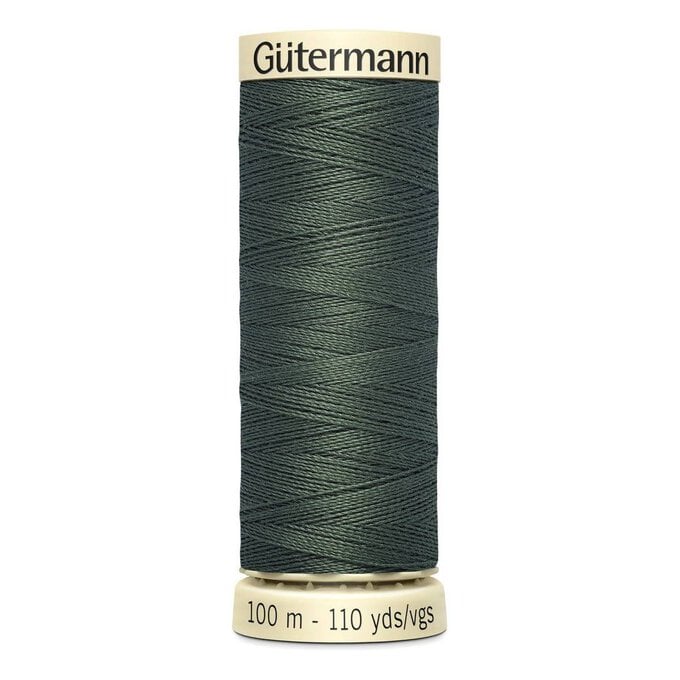 Gutermann Dark Olive Sew All Thread 100m (269) image number 1