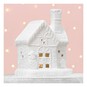 Ceramic House Tealight Holder 16cm  image number 1