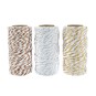 Metallic Twine 50m 3 Pack image number 1