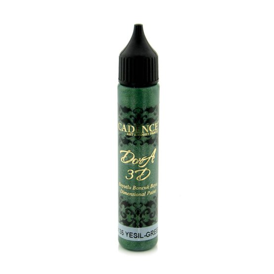Cadence Green Dora 3D Dimensional Paint 25ml image number 1