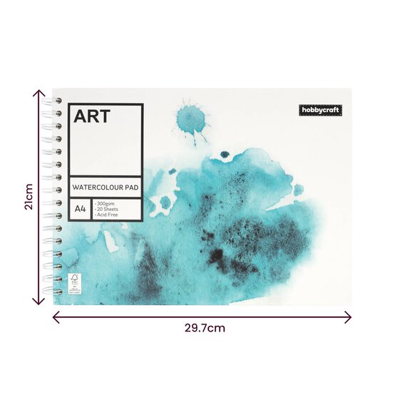 Watercolour Pad A4 20 Sheets image number 5