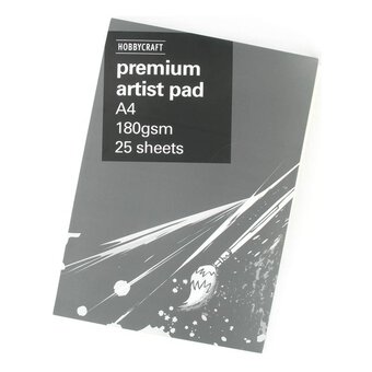 Premium Artist Pad A4 25 Sheets