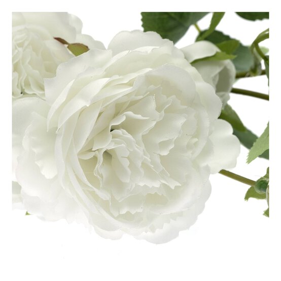 White Rose Spray 70cm image number 3