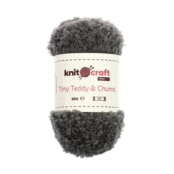 Knitcraft Dark Grey Tiny Teddy & Chums 25g