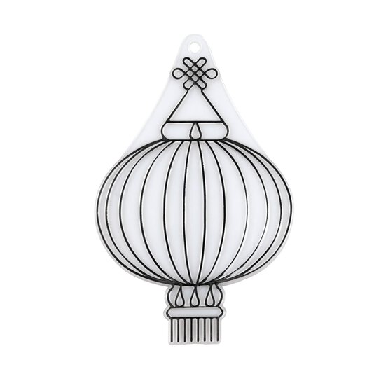Lantern Plastic Suncatcher image number 3