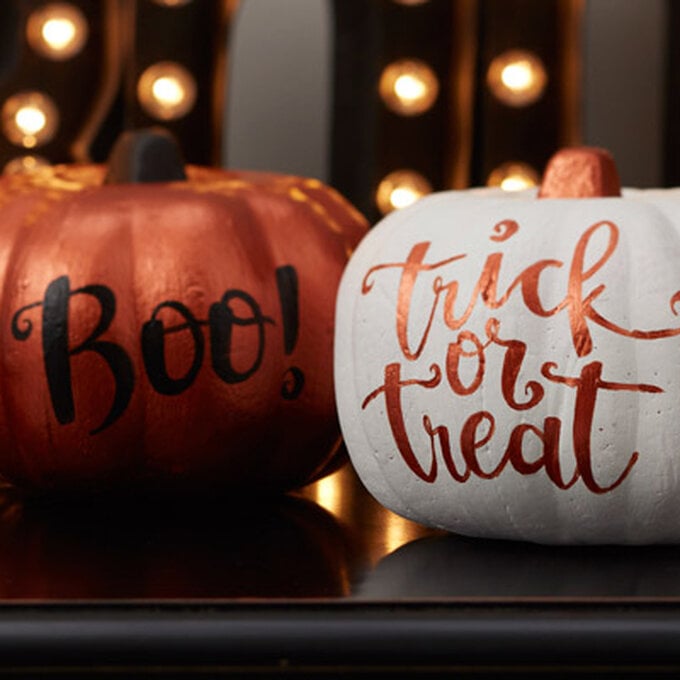 How to Make Calligraphy Pumpkins image number 1