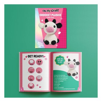 Oh My Craft! Colin Cow Crochet Plushie Kit