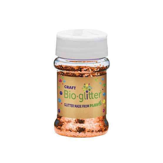 Orange Craft Bioglitter Shaker 40g image number 1