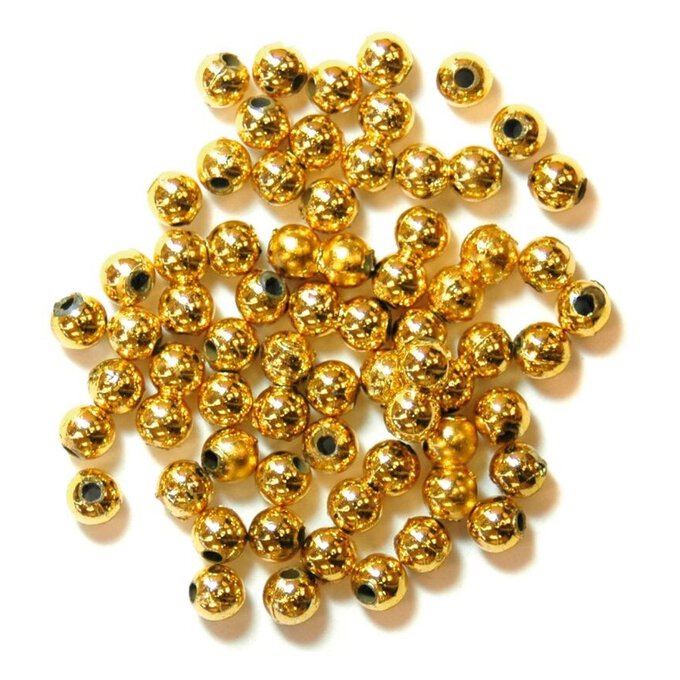 Craft Factory Gold Pearl Beads 4mm 7g image number 1