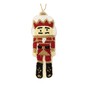 Hanging Beaded Nutcracker Decoration 14cm image number 3