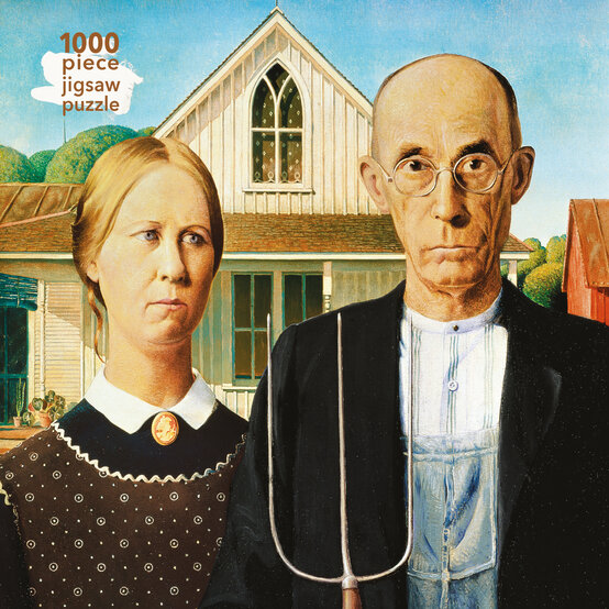 American Gothic Jigsaw Puzzle 1000 Pieces image number 1
