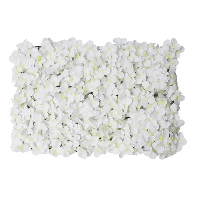 White Flower Wall 60 x 40cm image number 1