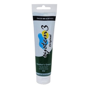 Daler-Rowney System3 Hookers Green Acrylic Paint 150ml