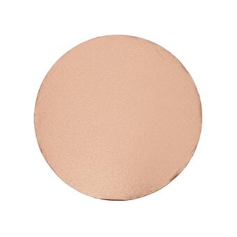 Rose Gold Round Double Thick Card Cake Board 10 Inches