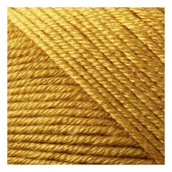 Women's Institute Mustard Soft and Silky 4 Ply Yarn 100g image number 2
