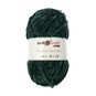 Knitcraft Green Plushie Sparkle Yarn 100g image number 1