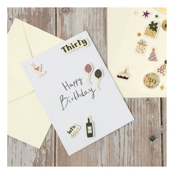 30th Birthday Milestone Stickers image number 2