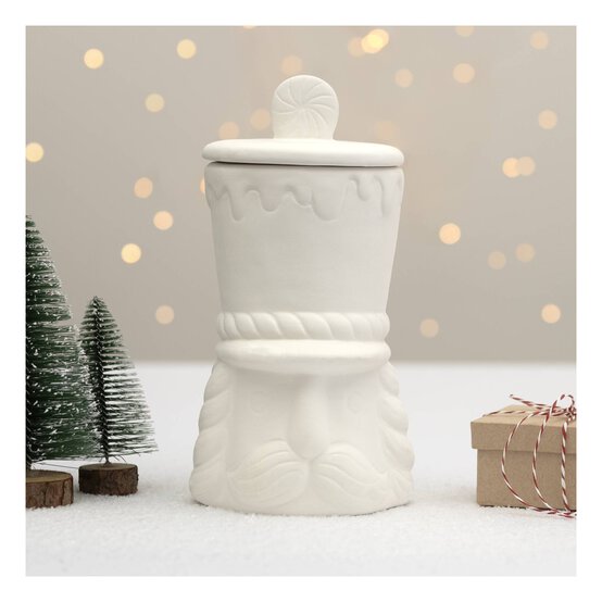 Ceramic Nutcracker Jar 21cm 