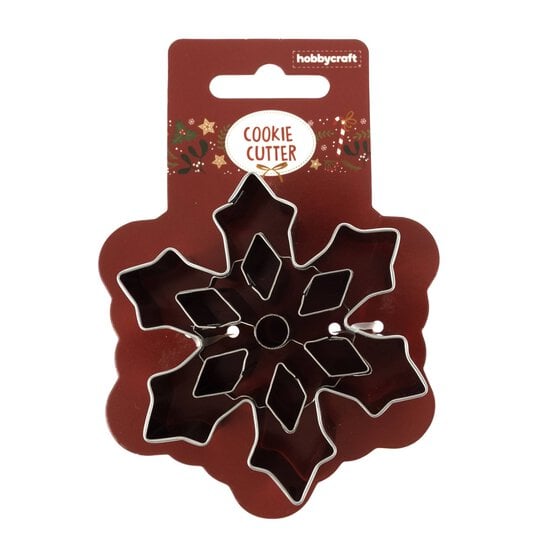 Snowflake Cookie Cutter 8cm image number 5